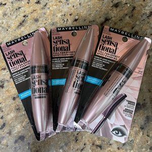 3 Unopened Lash Sensational Waterproof Mascaras
